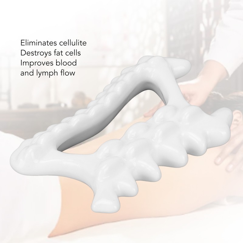 Gua Sha Massage Tool Detox Ceramic Decrease Puffiness Tighten Trigger