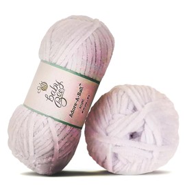 Baby Bee 5 - Bulky Yarn for Crocheting & Knitting – Soft Yarn Skein – 92 Yards of Polyester Yarn for Crocheting Blankets, Hats, & More – Craft Supplies for Handcrafting, Angel