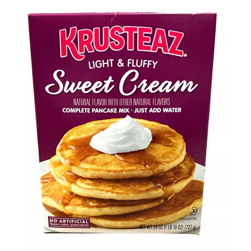 Krusteaz Light & Fluffy Sweet Cream Pancake Mix 26 oz
