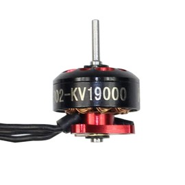 HAPPYMODEL 2PCS EX0802 19000KV 1s Brushless Motors CW CCW 1.0mm Shaft for Mobula6 HD FPV Racing Drone Frame Kits (CW)