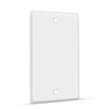 TNP Blank Wall Plate Outlet Cover - Blank Faceplate Socket