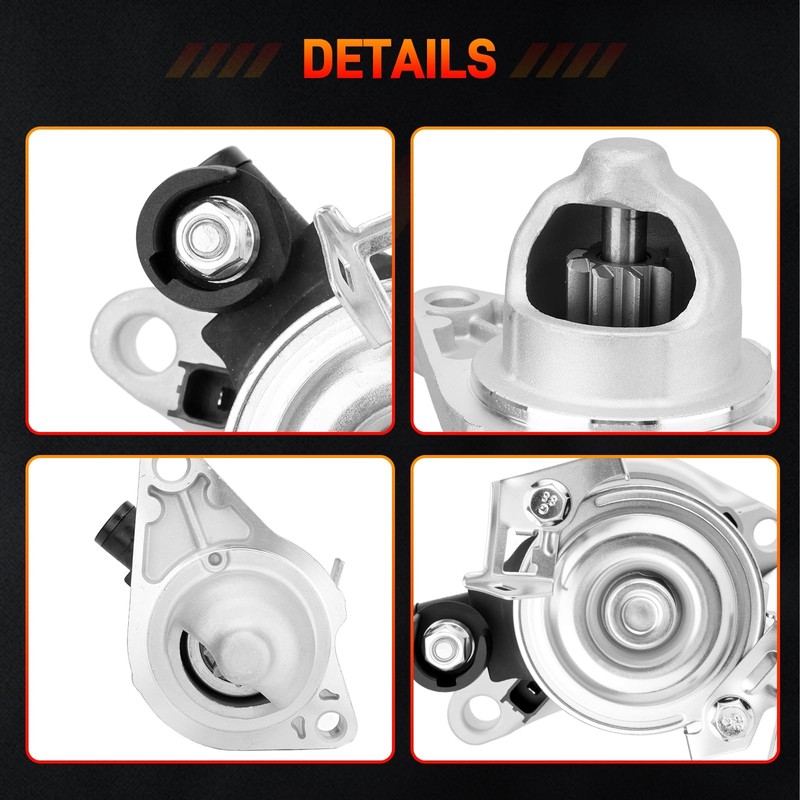19264 19159 New Starter Motor Compatible with 2012-2015 Honda Civic