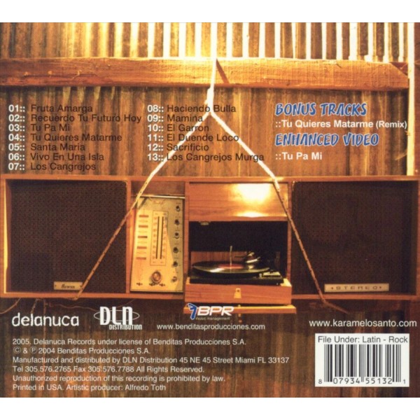 KARAMELO SANTO - HACIENDO BULLA [DIGIPAK] NEW CD