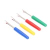 20Pcs Sewing Seam Rippers Stainless Steel Ergonomic Handle Red Mini