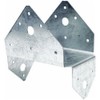 Simpson Strong Tie BC46Z ZMAX Galvanized 18-Gauge 4-Inch by 6-Inch Post Cap/Base