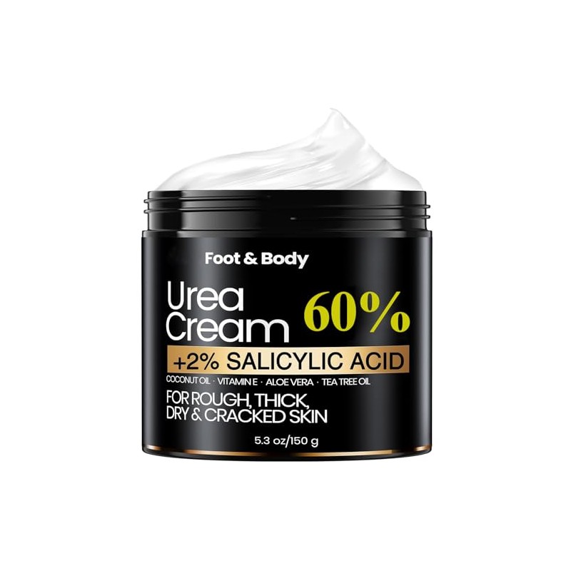 Urea Creme 60 Prozent für Fuß und Hände, Hydrating and