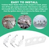 104000192 Flame Rod Electrode Kit Compatible with Rinnai Tankless Water
