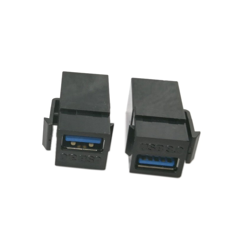 USB 3.0 Keystone Jack Inserts, zdyCGTime (2-Pack) USB 3.0 Adapters