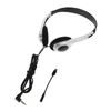Operitacx Portable Retro Ear Headphones with Inline Controls for Students