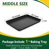 P&P CHEF 12.4 Inch Toaster Oven Tray, Nonstick Toaster Oven