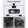 Dash Cam Front and Rear,4K+1080P WiFi Dual Dash Camera for