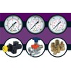 Flowfit Pneumatic Pressure Gauge, Dry, 40mm Dial Size, Rated for