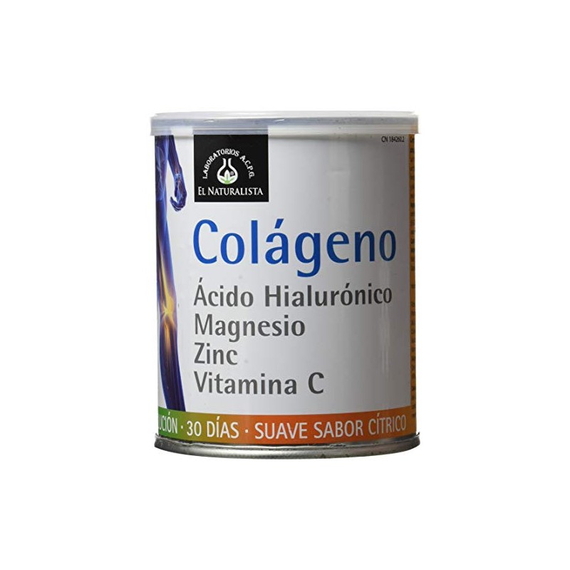El Naturalista Collagene+AC. Hyaluronic + Mg+Zn+VIT. C 390 g 390