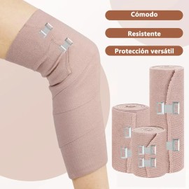 10pcs Vendas Elásticas Compresión Deportivos Reutilizables