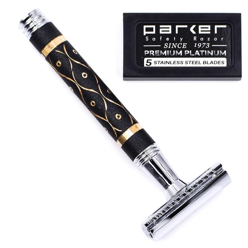 Maquinilla de afeitar de Seguridad Parker 65R Super Pesado de