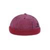 SCHIETWETTER Mens Dockerscap Sailor Harbor Hat 100% Cotton, bordeaux