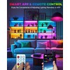 LED Strip Lights 4 Pre-Cut RGB Led Light Strip With