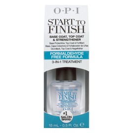 OPI Start to Finish 3-in-1 Treatment - Formaldehyde Free  0.5oz(Blue/T71