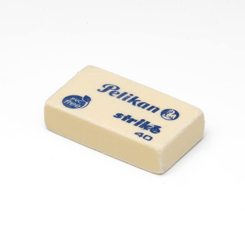 Pelikan Goma De Borrar Strike con 40 Piezas