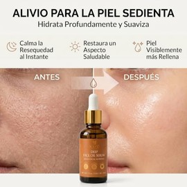Serum Facial Nutritivo NATÚ BOTANICALS para Piel Seca y Normal - Aceites Botánicos Naturales - 30 ml