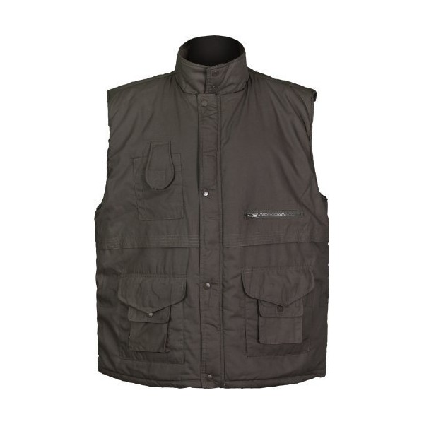 Mens Body Warmers Windproof Quilted Winter Warm Bodywarmer Big Sizes