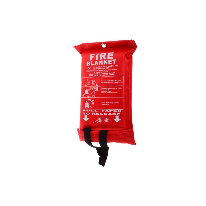 Fire Blanket - 1M X 1M In Size With Wall