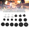 21Pcs Drum Cymbal Felt Pad Non Slip Instrument Accessory Replacement