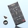 ELFJMZP 8-Channel Dual-Function 5V 3-Pin + 4-Pin PWM ARGB Fan