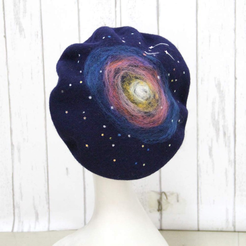 Zasy - Gorro de lana casual para mujer, Nebula, 7-7
