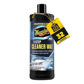 Meguiar's Cera Limpiadora en Un Paso M5032 para Botes, 946 ml