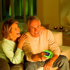 Case for Roku Headphone Remote, Battery Cover for Roku Voice Pro Remote, Rechargeable Control with Headphone Jack Silicone Sleeve Skin Glow in The Dark Green