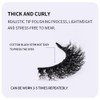 Akara Natural Eyelashes, 7 Pairs, 3D False Eyelashes, Faux Mink