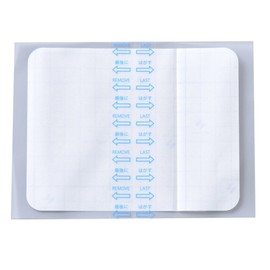 nitiban High Permeability Film Dressing kateri-purasu 110 mm × 140 mm Pack of 25 