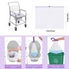 Elzrghs Commode Liners for Bedside Commode, Portable Toilet, Bed Pan,