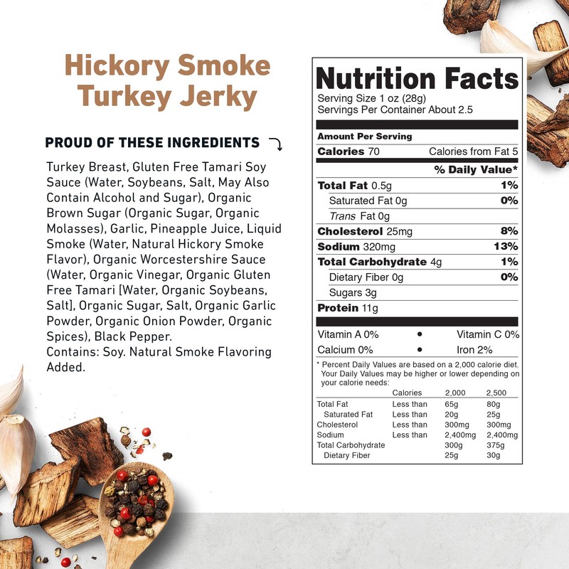 Country Archer Turkey Jerky - Turkey Meat Protein Snacks, Turkey