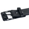 Black Premium by EMP Unisex Black Rivet Belt, black