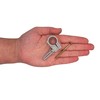 (10 pcs) Grey Plastic Clamps for 16-18 mm Pipes, Hose