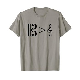Viola Alto Clef Violin Key Violist Viola Player T-Shirt