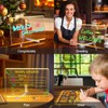 LED Note Board with Colors, Acrylic Dry Erase Board with