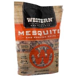 Western Premium BBQ Smoking Chips, Mesquite BBQ