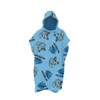 Cronulla Sharks NRL Rugby League Kids Youth Hooded Beach Towel
