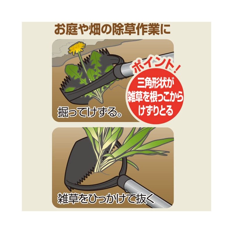 Daishin Telescopic Weed Sharpener No.1 Gardening Weed Mowing Supplies Weed