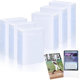 Sportisimo 600 Fundas para Tarjetas Deportivas y Cartas Coleccionables TCG Card Sleeves Penny Sleeves Transparentes · 66x91mm · PP Libre Ácido y PVC · 2 mil Protector Estándar Transparente
