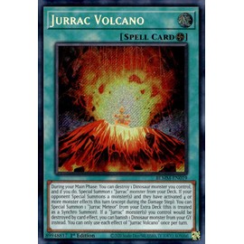 Jurrac Volcano - BLMM-EN019 - Secret Rare - 1st Edition