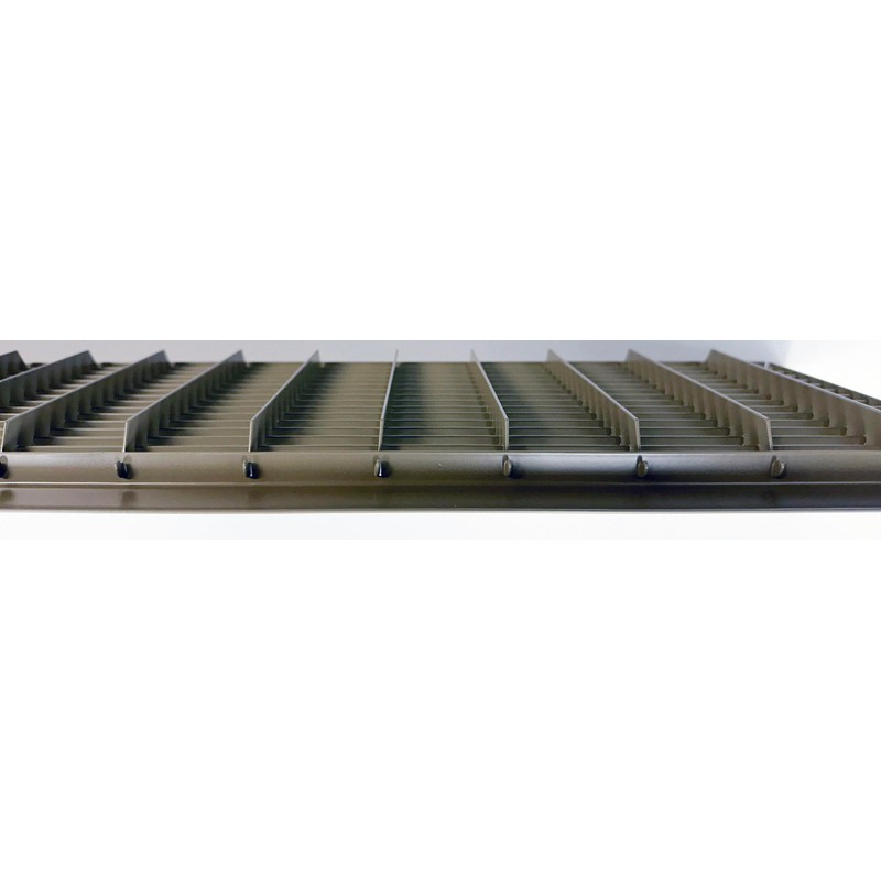 Heavy Duty Floor Return Air Grille, 8 in x 30