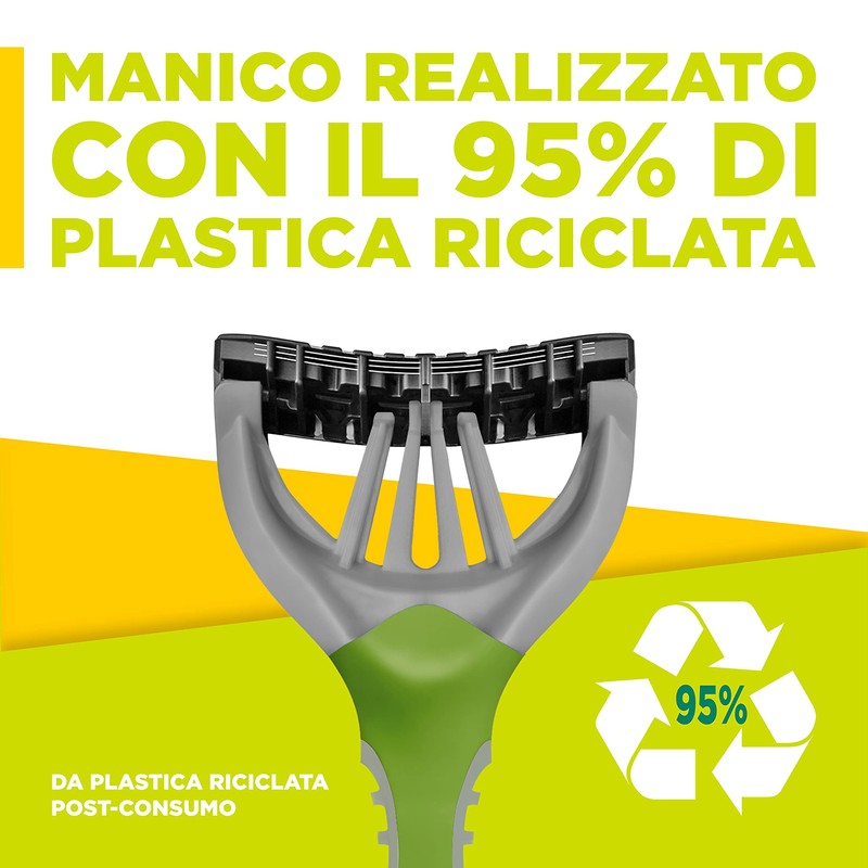 WILKINSON DESECHABLES MASCULINAS XTREME 3 ECO GREEN 4 UDS