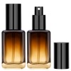 Segbeauty 1.7oz Amber Glass Spray Bottles Empty for Travel, 2pcs