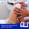 MAGNOX MagnoCare | Magnesium & Epsom Salt Wet Pads to