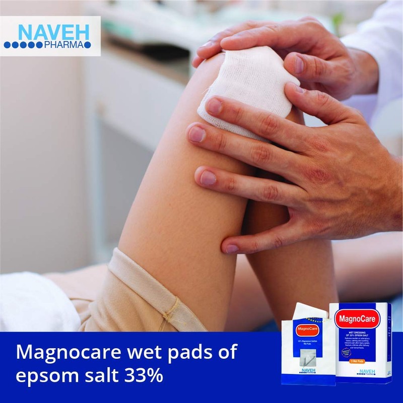 MAGNOX MagnoCare | Magnesium & Epsom Salt Wet Pads to