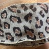 BROWN LEOPARD ANIMAL PRINT 3 Inch Wired RIBBON SAFARI CRAFT